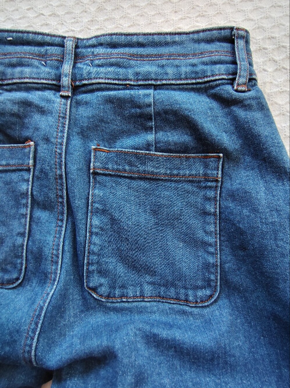 LOFT Women's High Rise Jeans - Dark Blue Size 25. - Picture 7 of 9